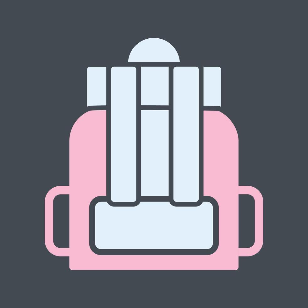 Backpack Vector Icon