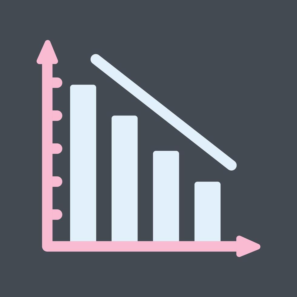 Descending Bar Vector Icon