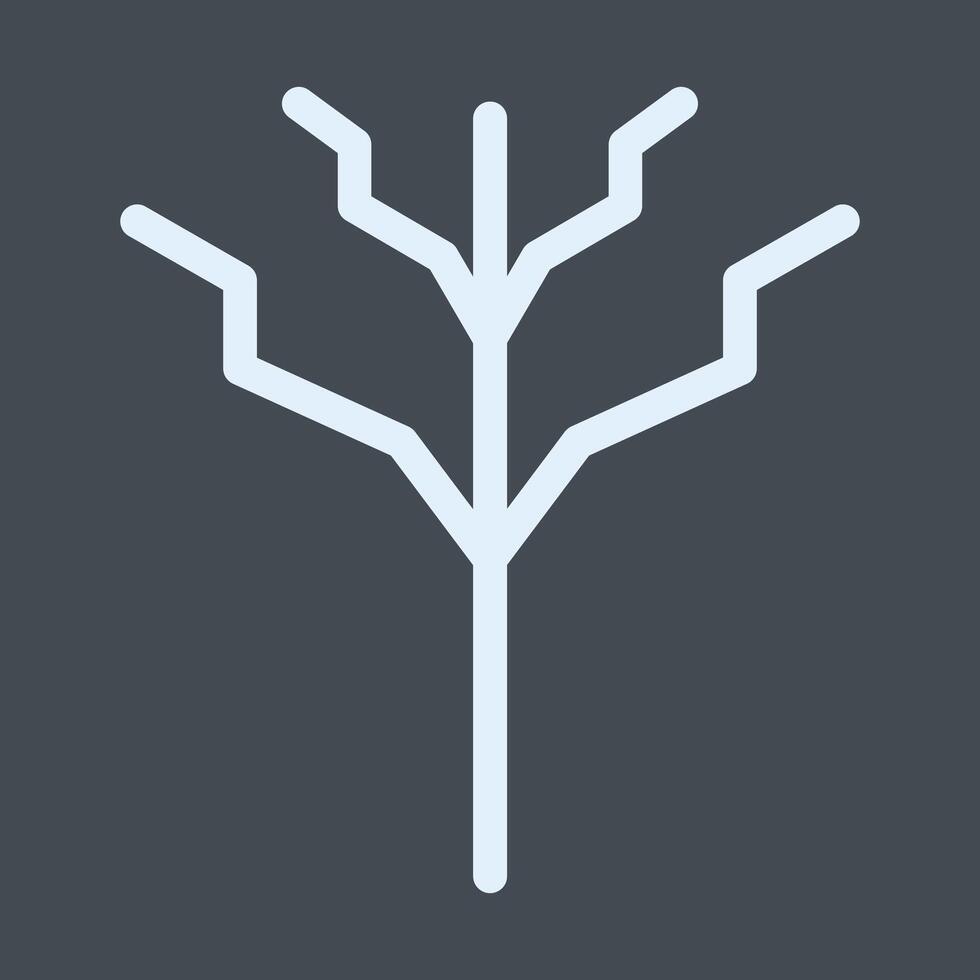 Tree with no leaves Vector Icon