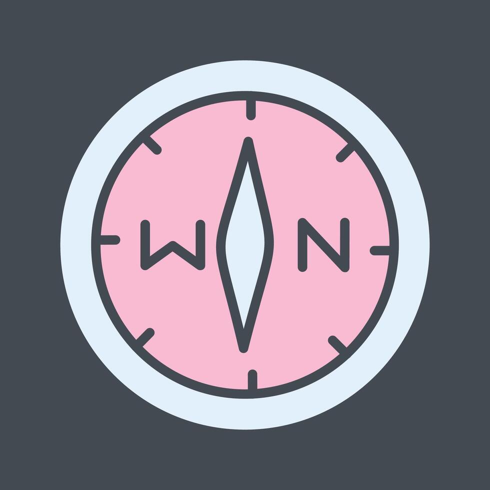 Compass III Vector Icon