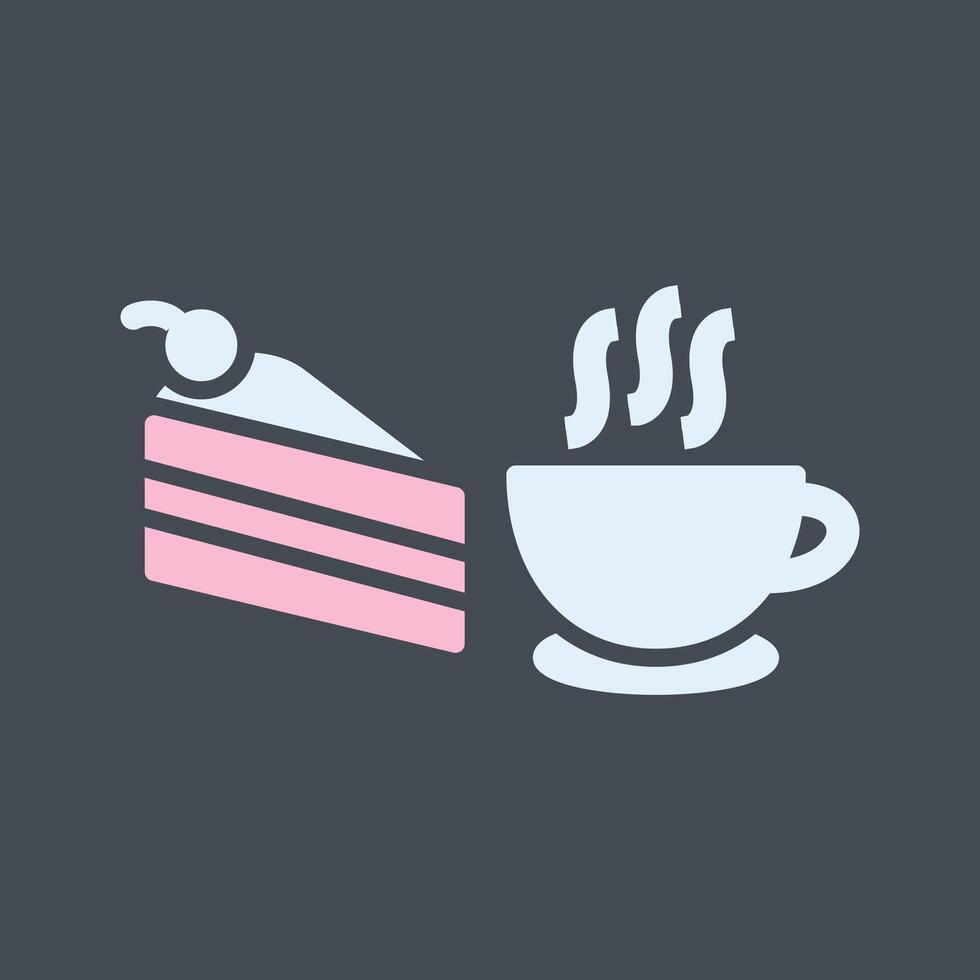 Coffee Served Vector Icon