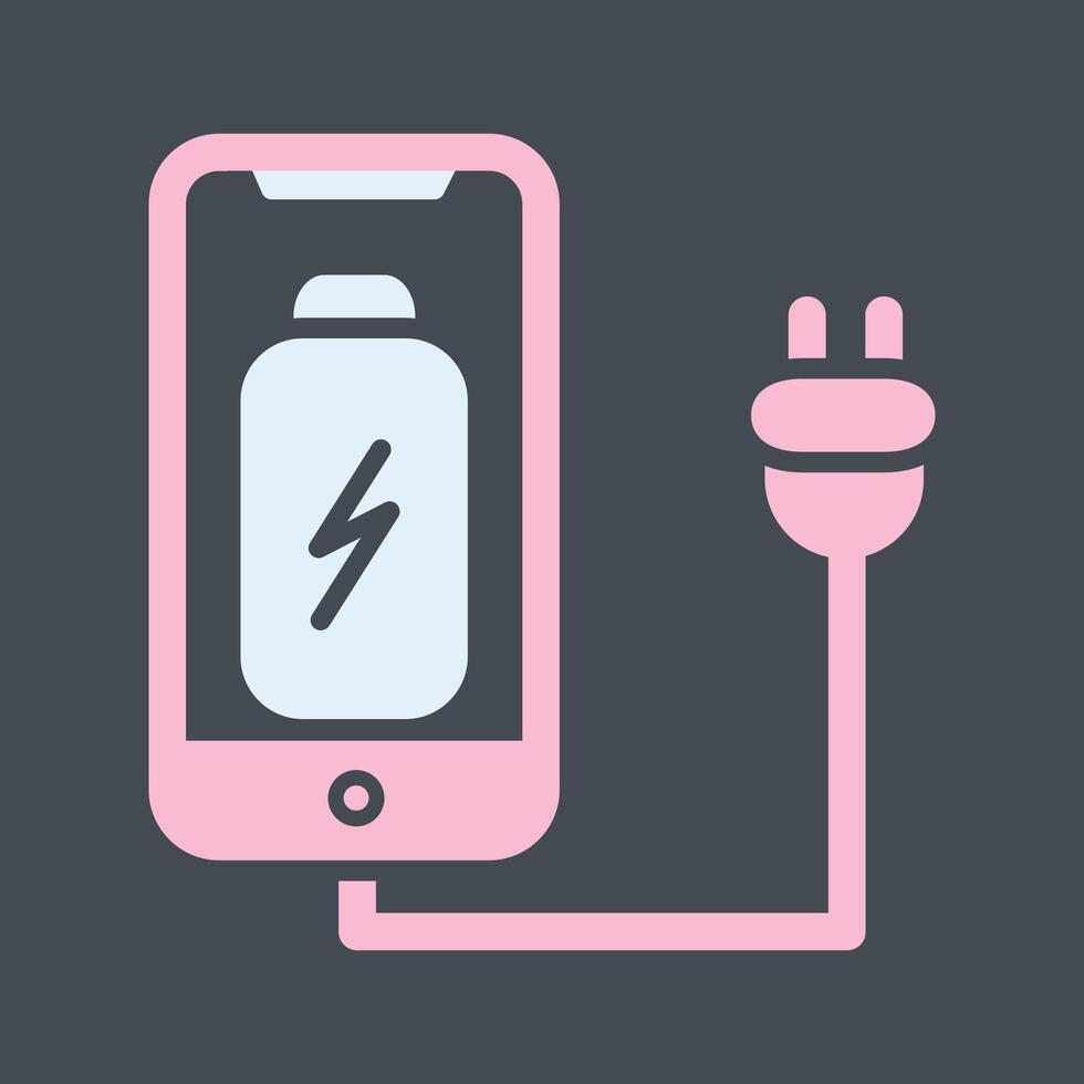 Cell and Plug Vector Icon