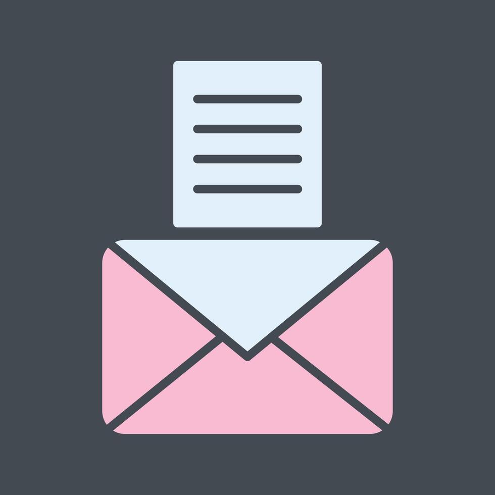 Email Documents Vector Icon