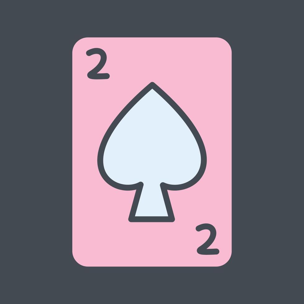 Spades Card Vector Icon