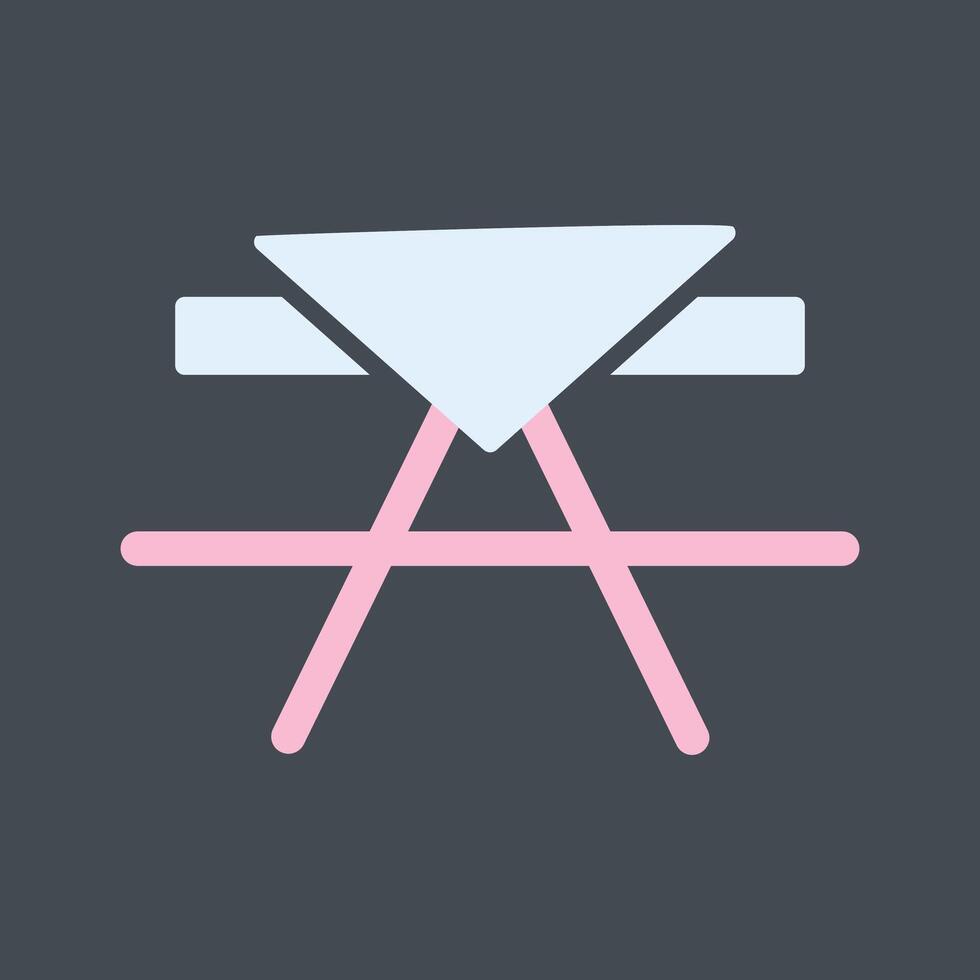 Picnic Table Vector Icon