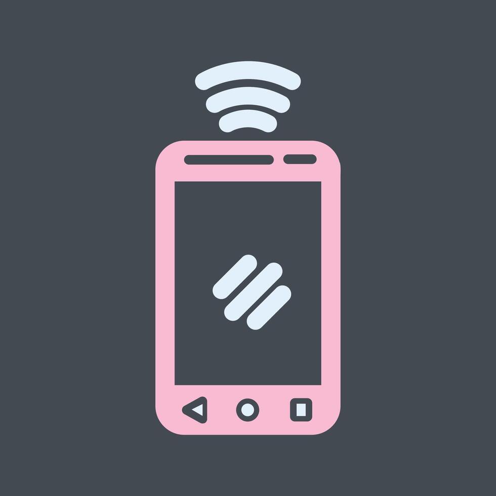 icono de vector de teléfono móvil