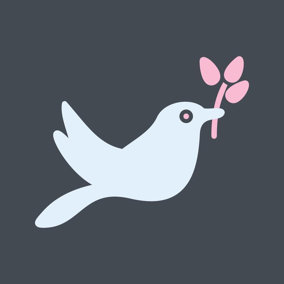 Cute Bird Vector Icon