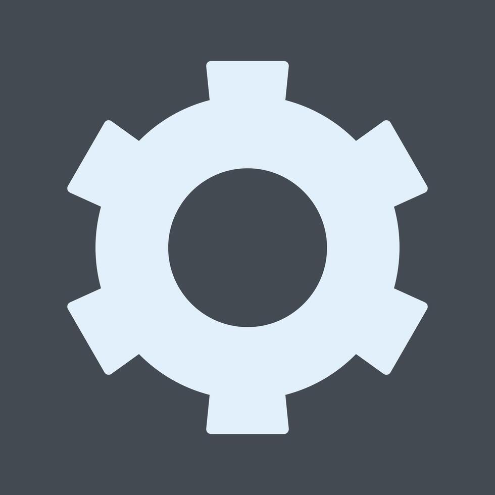 Setting Gear Vector Icon