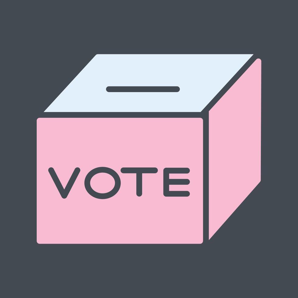 Ballot Box Vector Icon