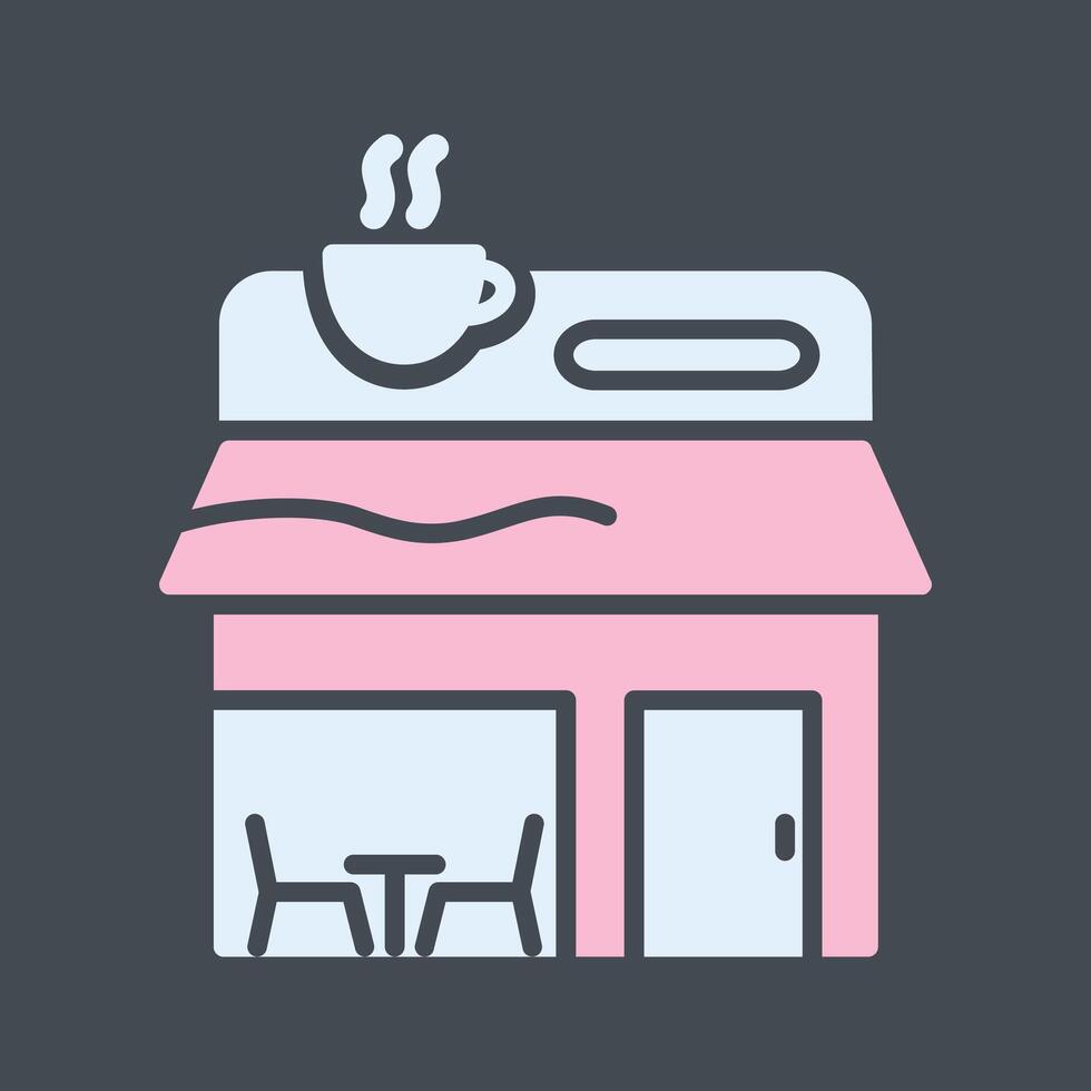 Coffee Shop Vector Icon