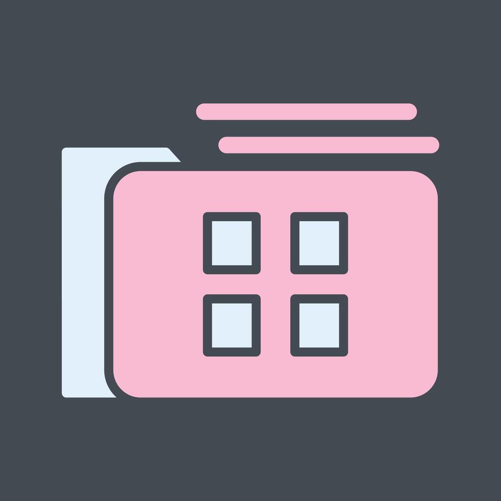 File Management Vector Icon