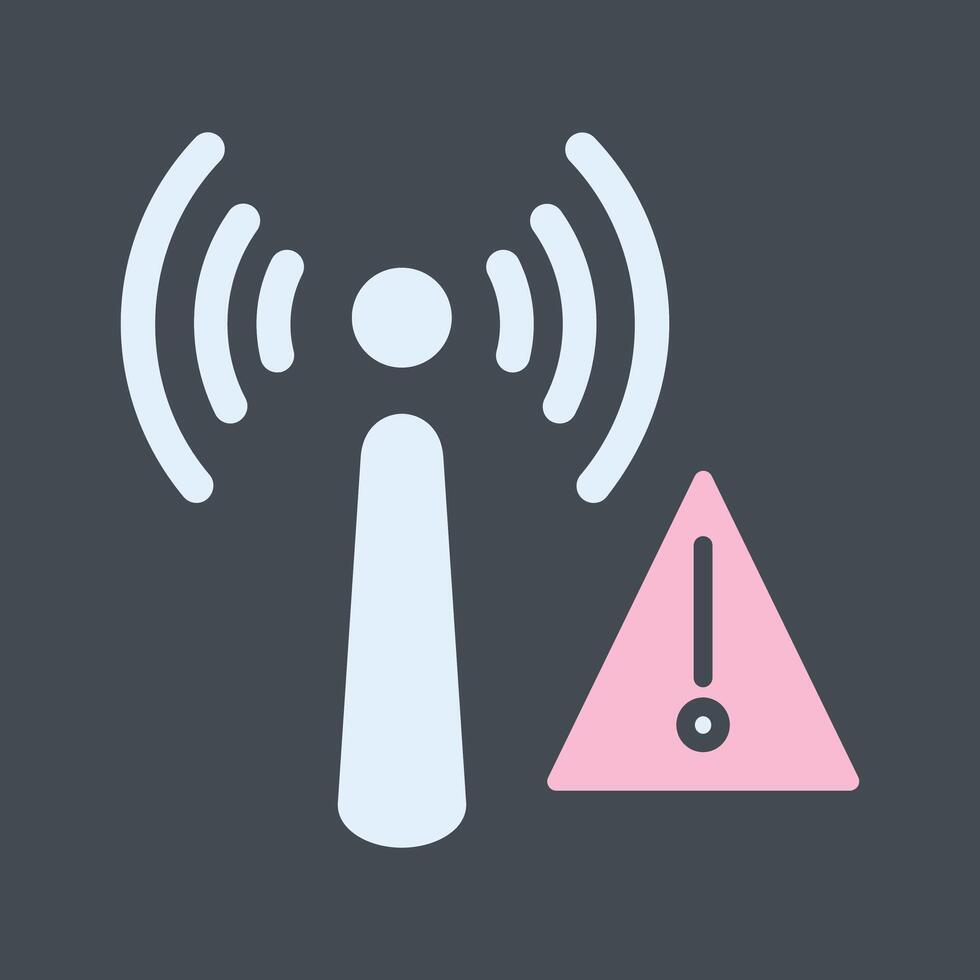 Non Ionizing Radiation Vector Icon
