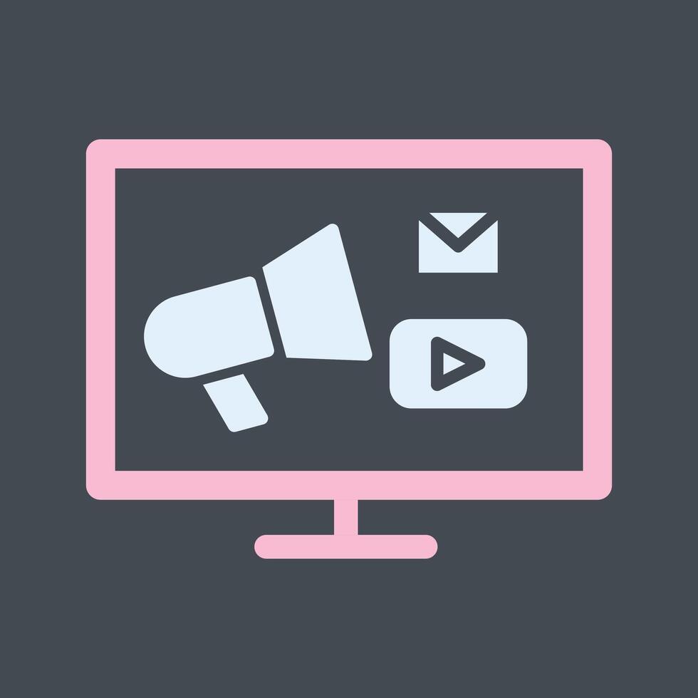 Digital Marketing Vector Icon