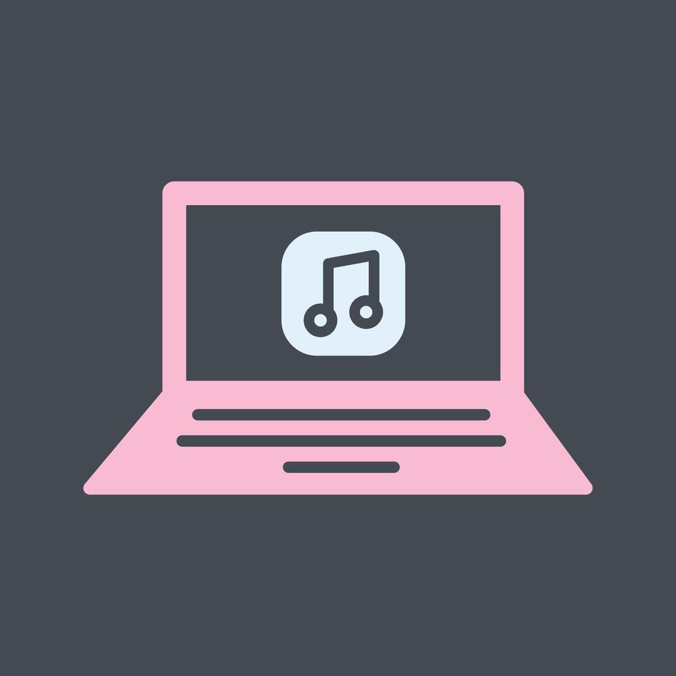 Play Music Vector Icon