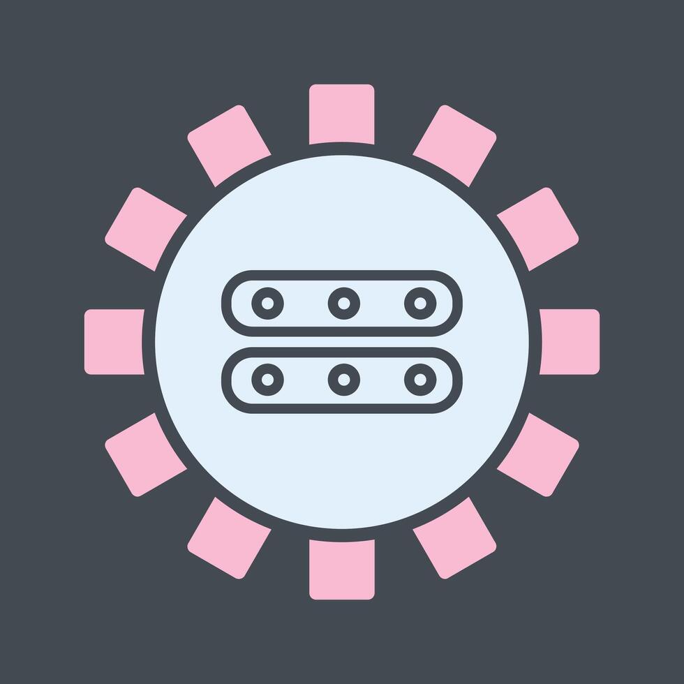 Database Management Vector Icon