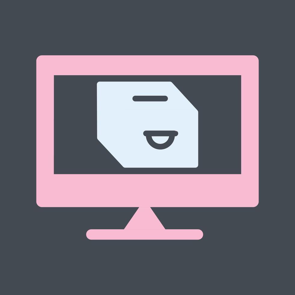 Online Vote Vector Icon