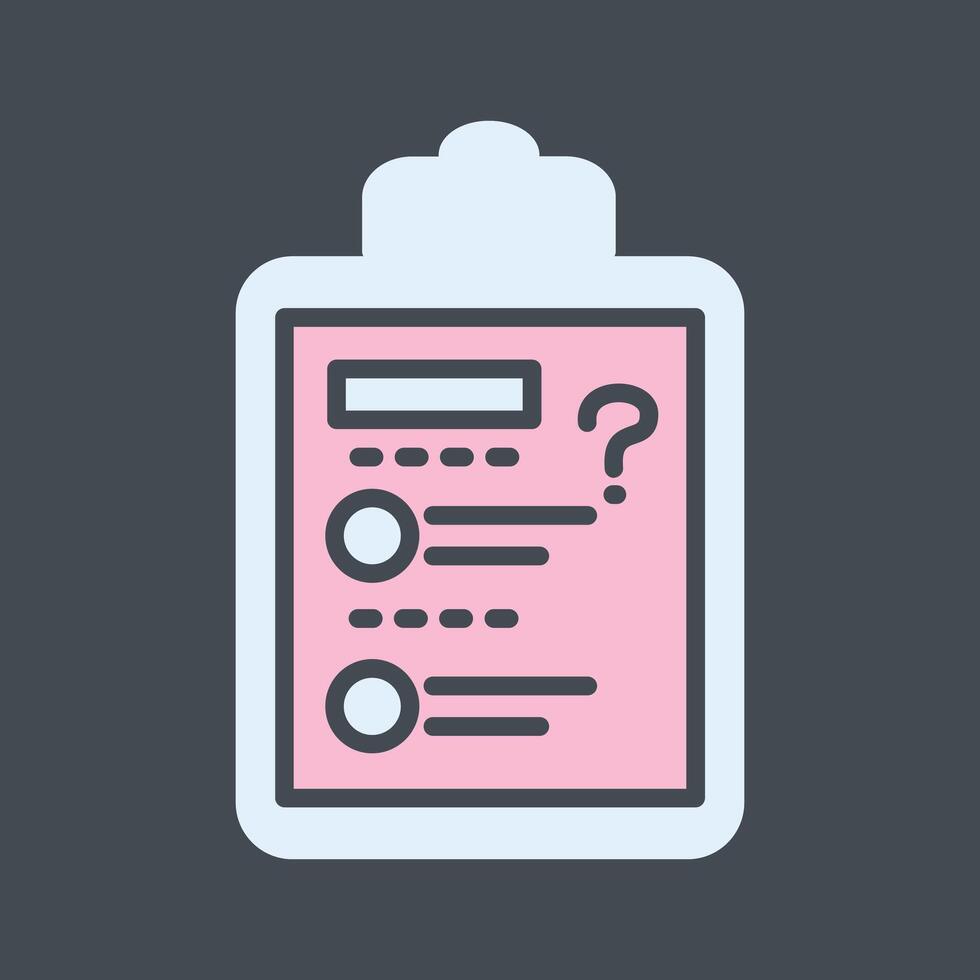 Solving Question Vector Icon