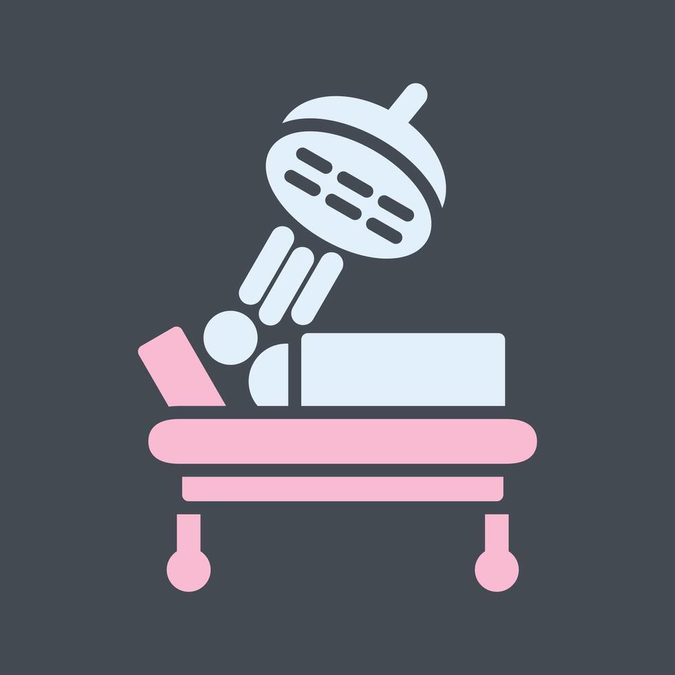 Operating Room Light Vector Icon