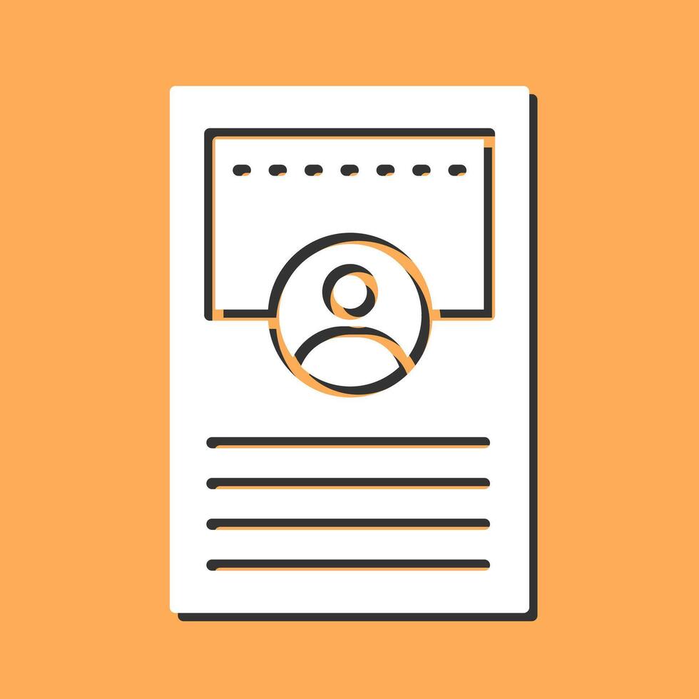 Profile Vector Icon