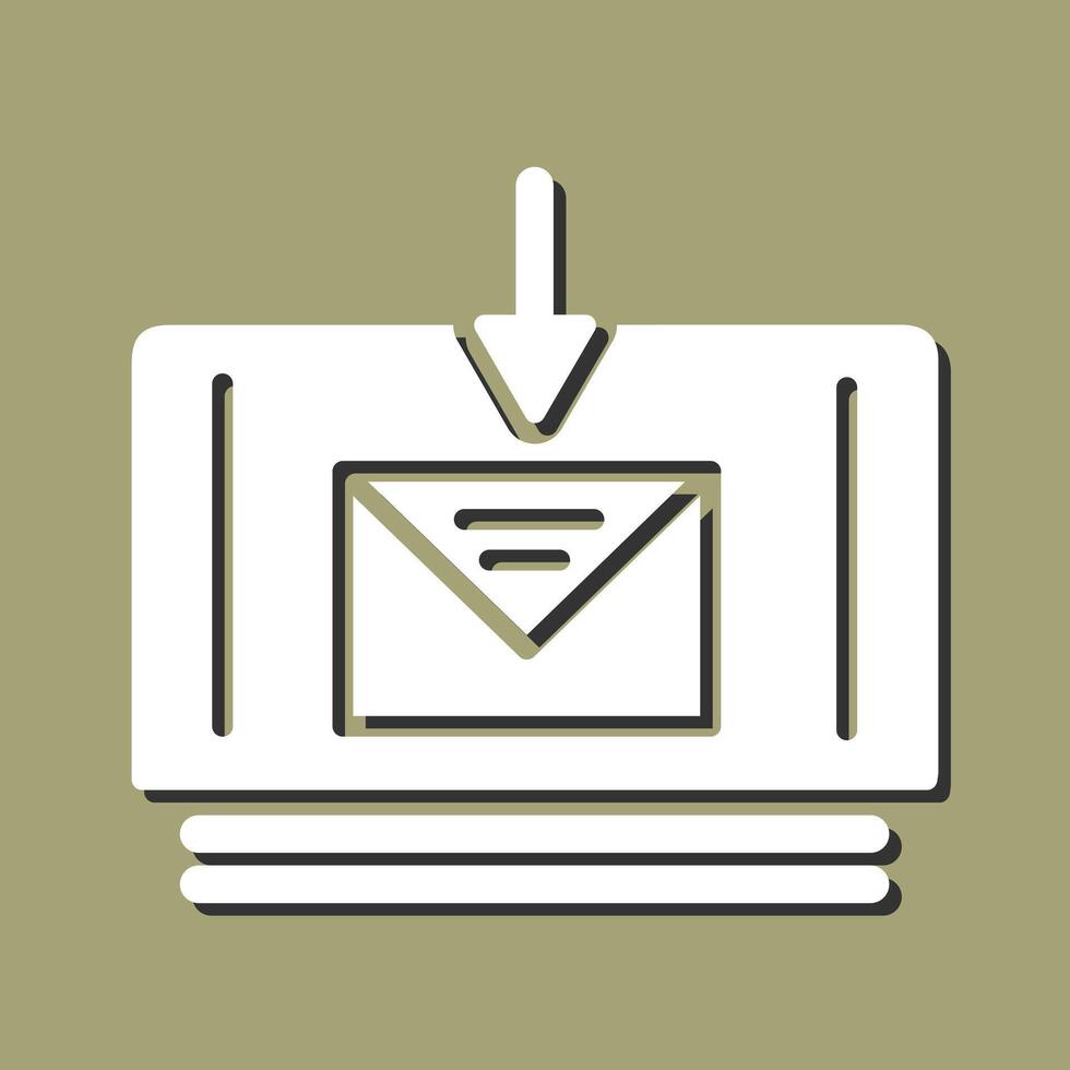 Mail Download Vector Icon