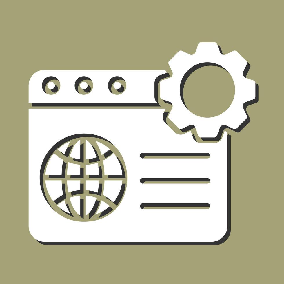 Web Optimization Vector Icon