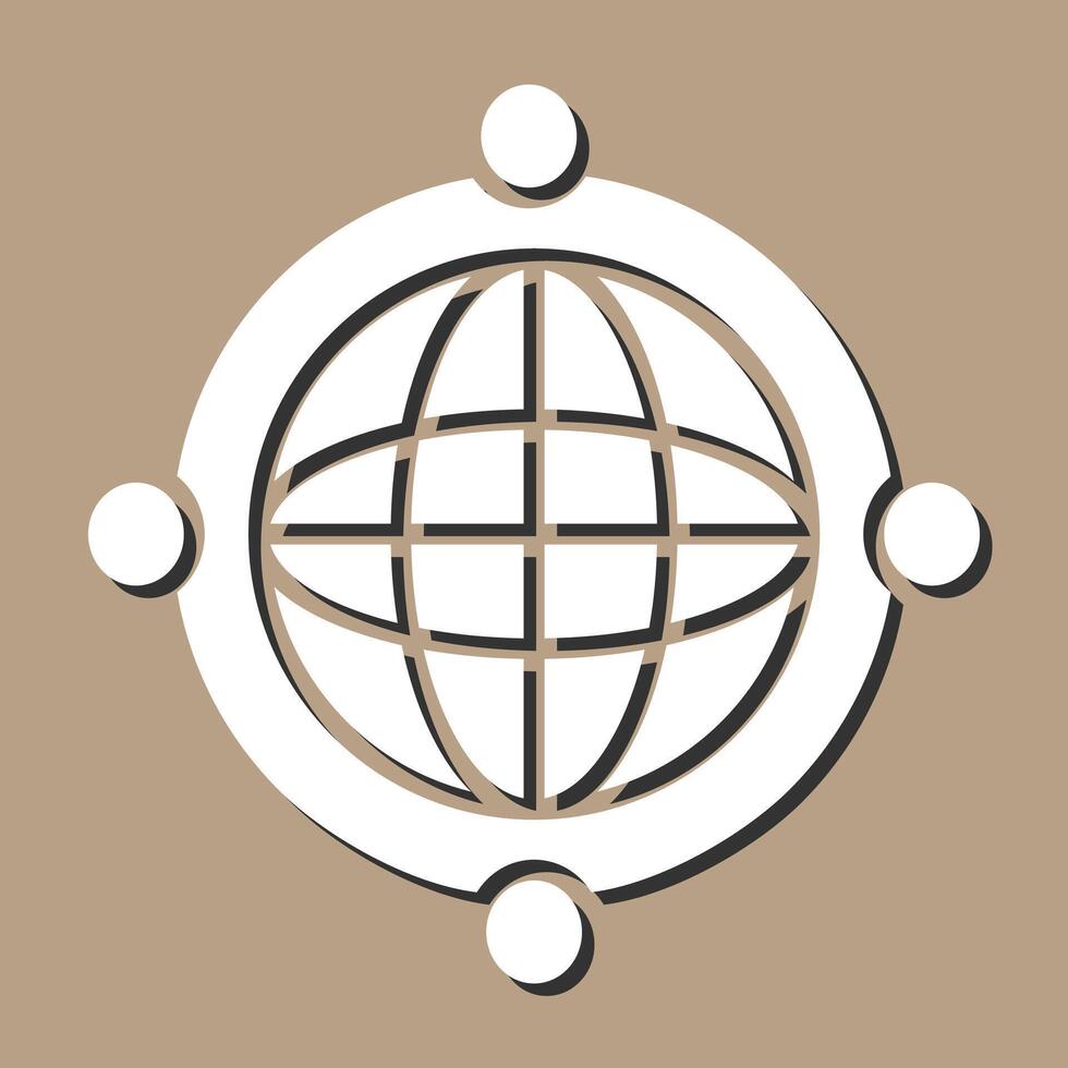 Worldwide Web Vector Icon