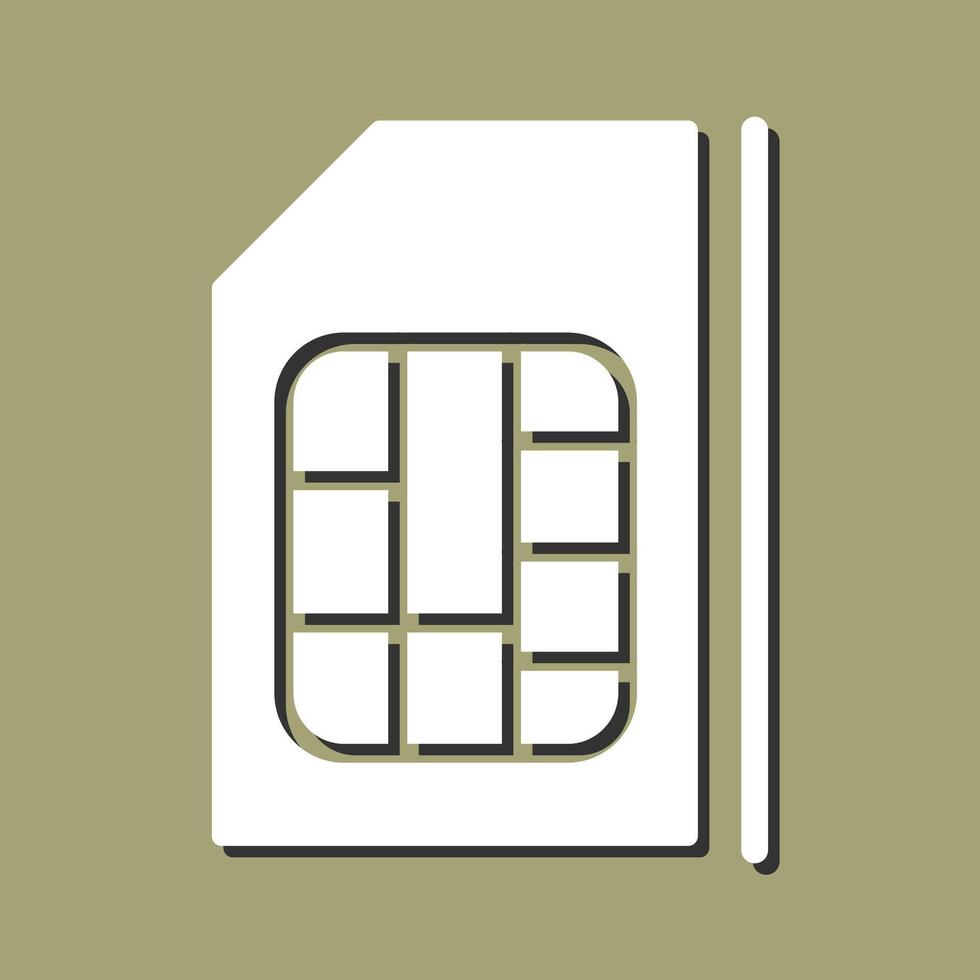 SIM Card Vector Icon