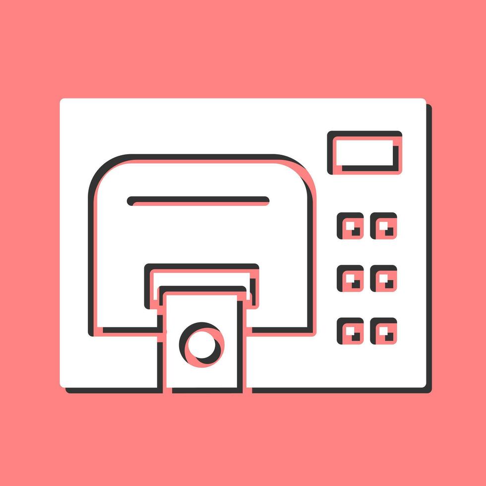 ATM Service Vector Icon