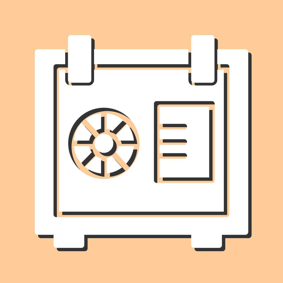 Safe Box Vector Icon