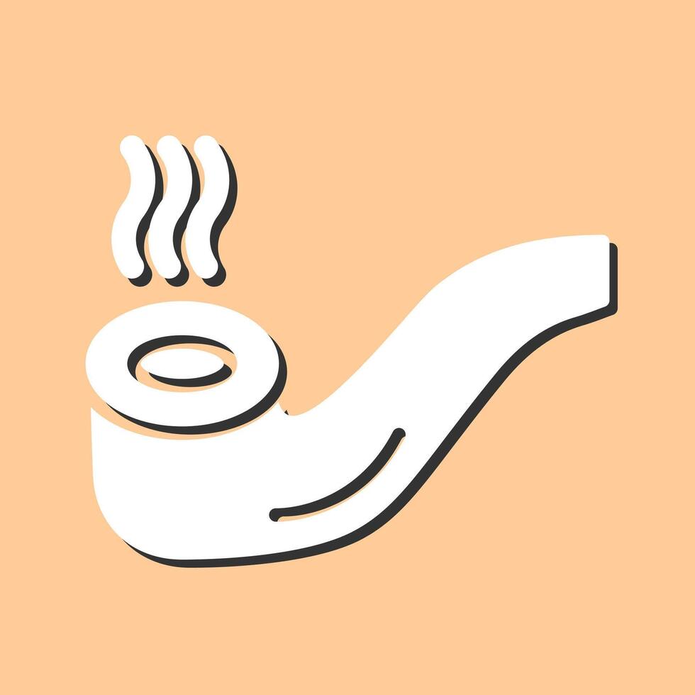 Cigar Pipe Vector Icon