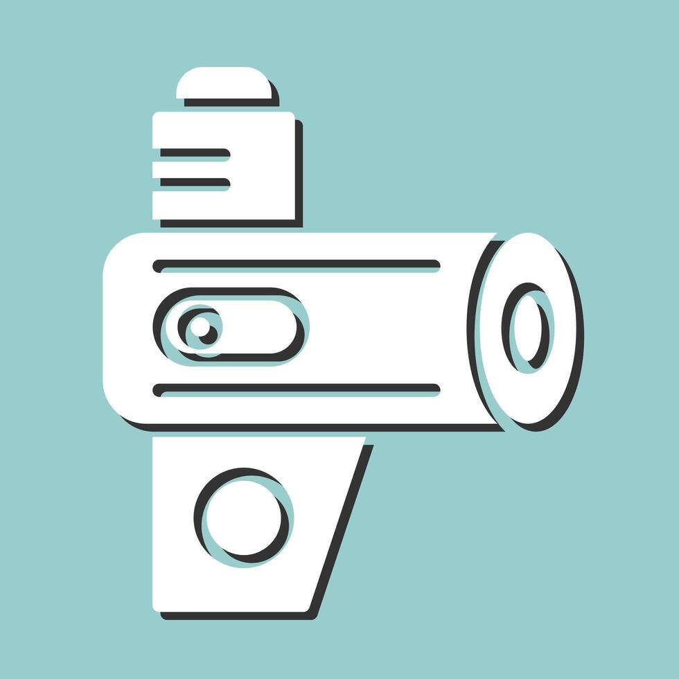 Portable Forced Air Heat Vector Icon