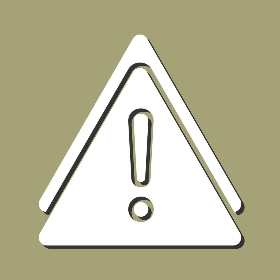 Warning Sign Vector Icon