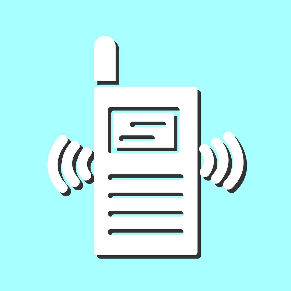 Walkie Talkie Vector Icon