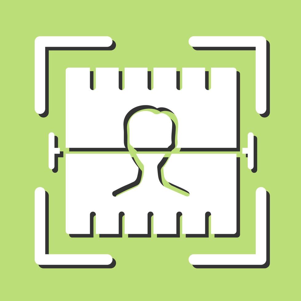 Face Scan Vector Icon