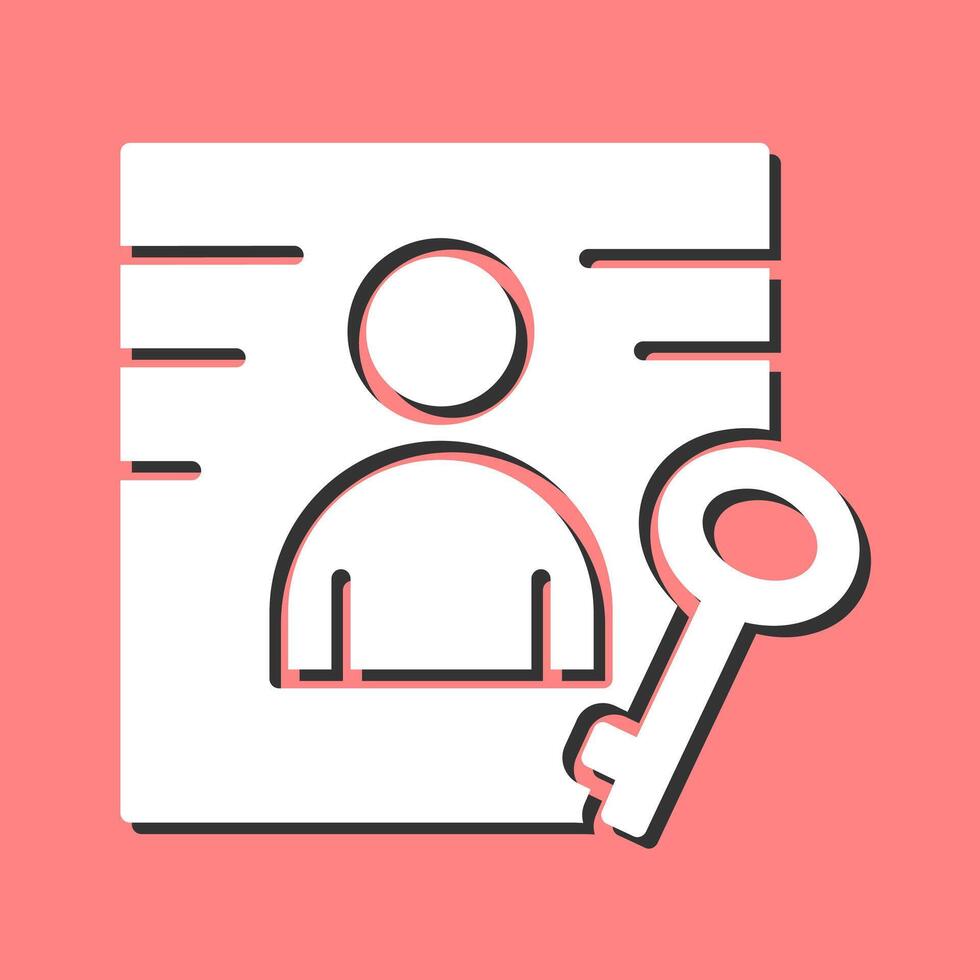 Business Key Vector Icon