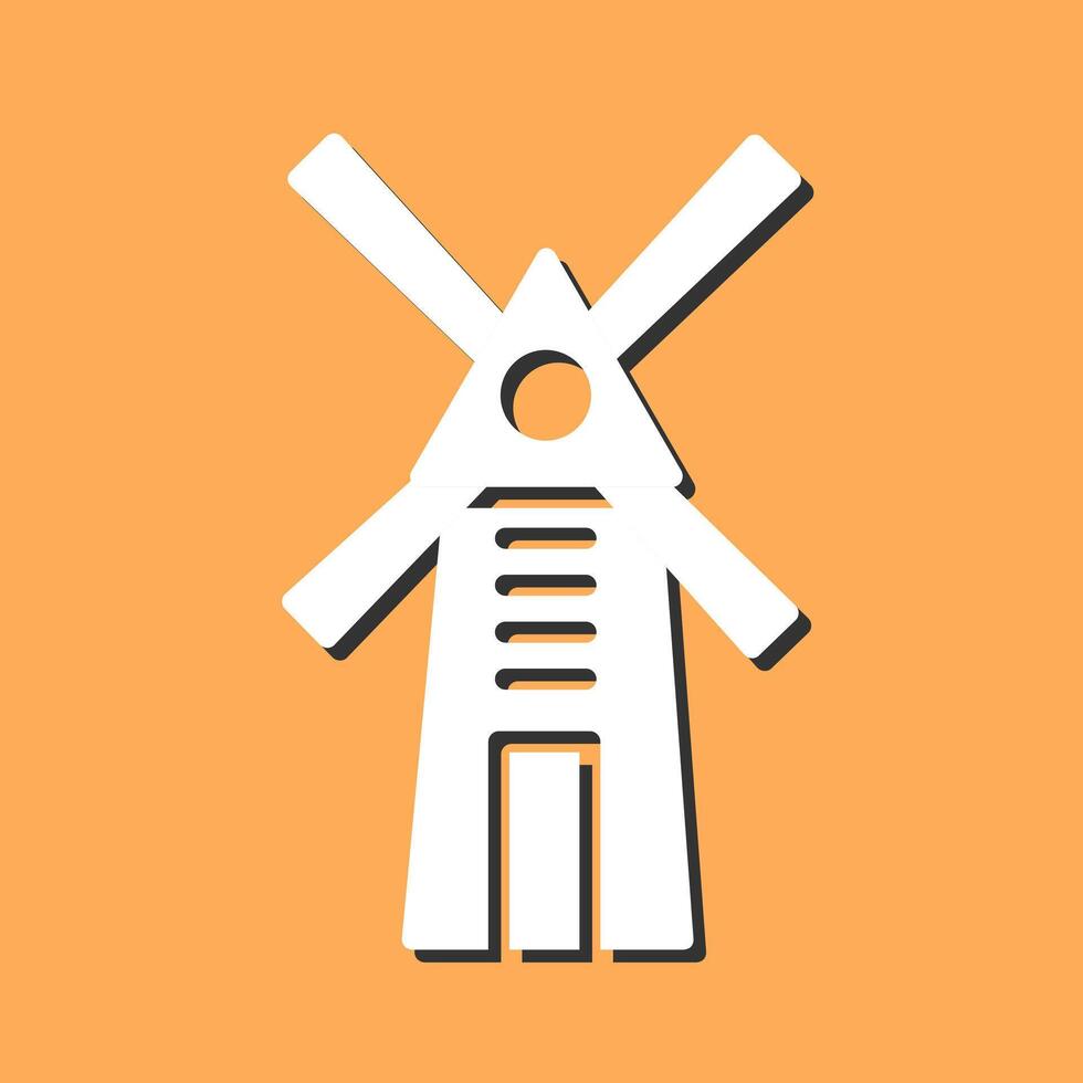 Windmill Vector Icon