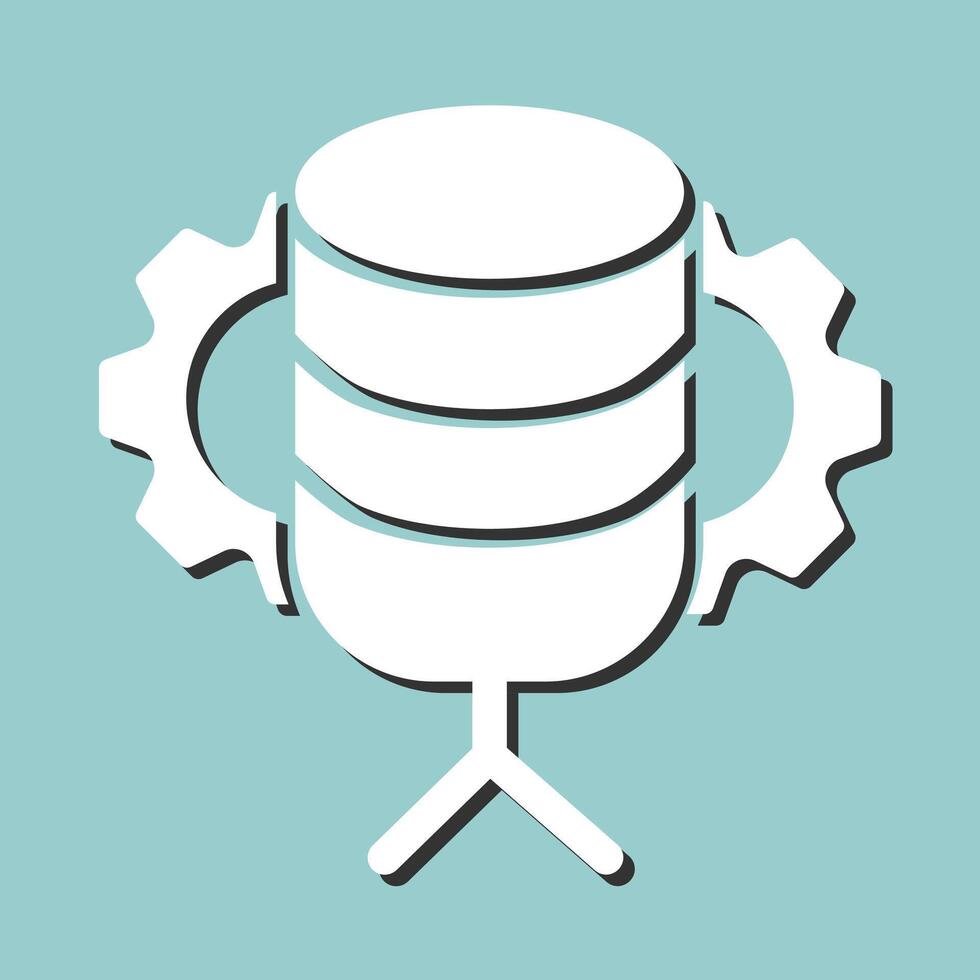 Database Management Vector Icon