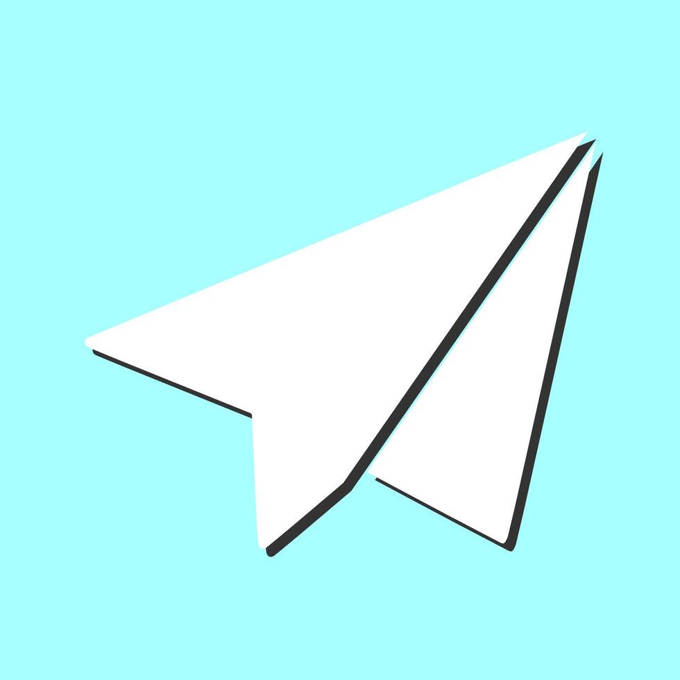 Paper Plane Vector Icon