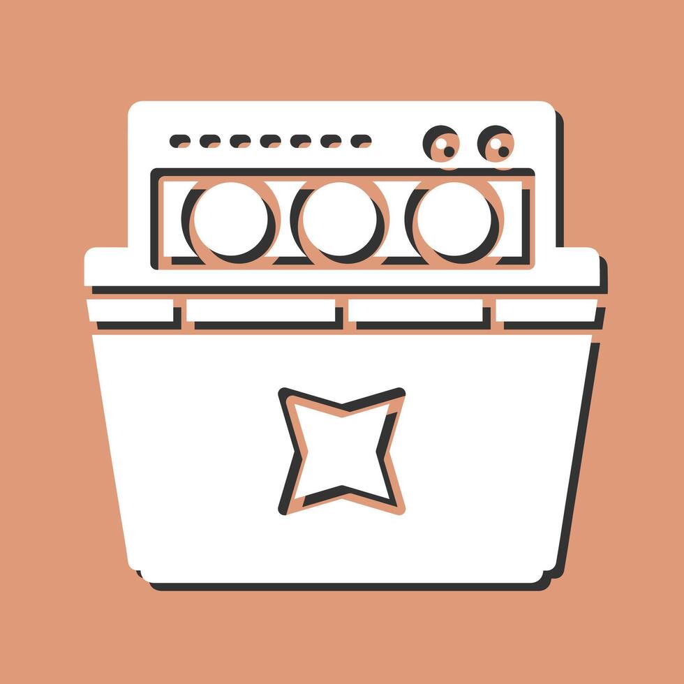 Dishwasher Vector Icon