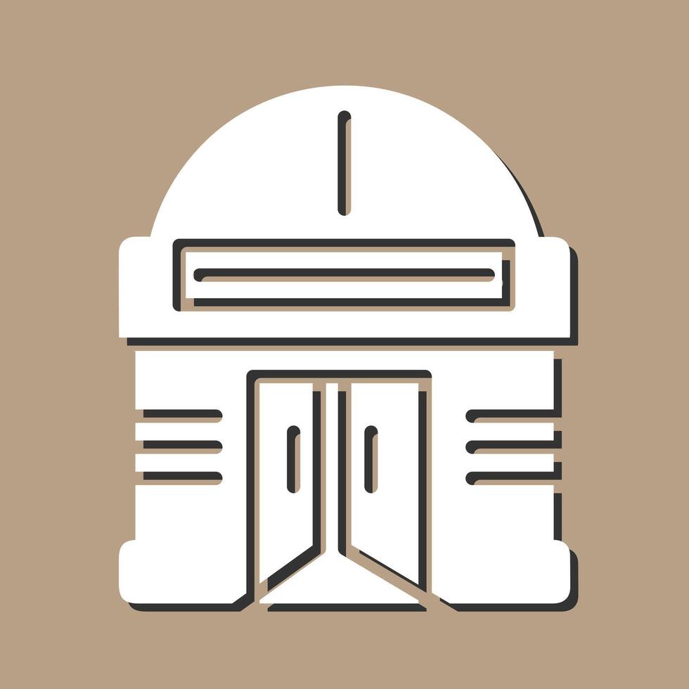 Building Cinema Vector Icon
