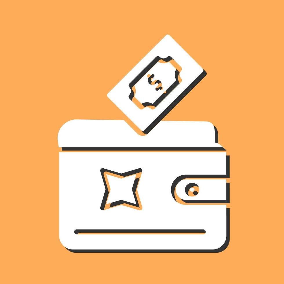 Money from Wallet Vector Icon