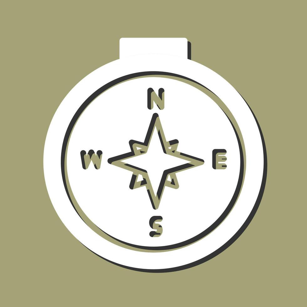 Compass Vector Icon