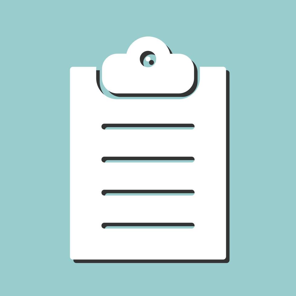 Clipboard Vector Icon