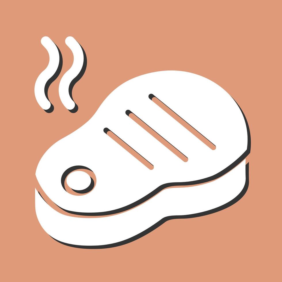 Steak Vector Icon