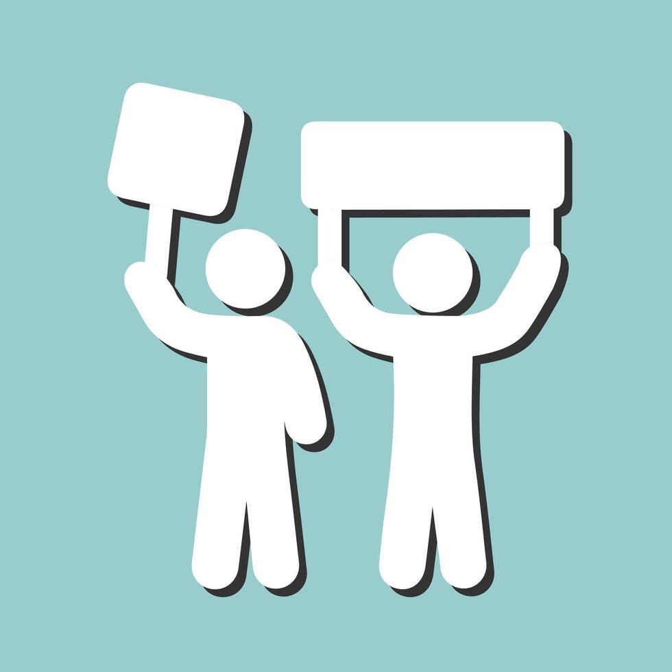 Protester Vector Icon