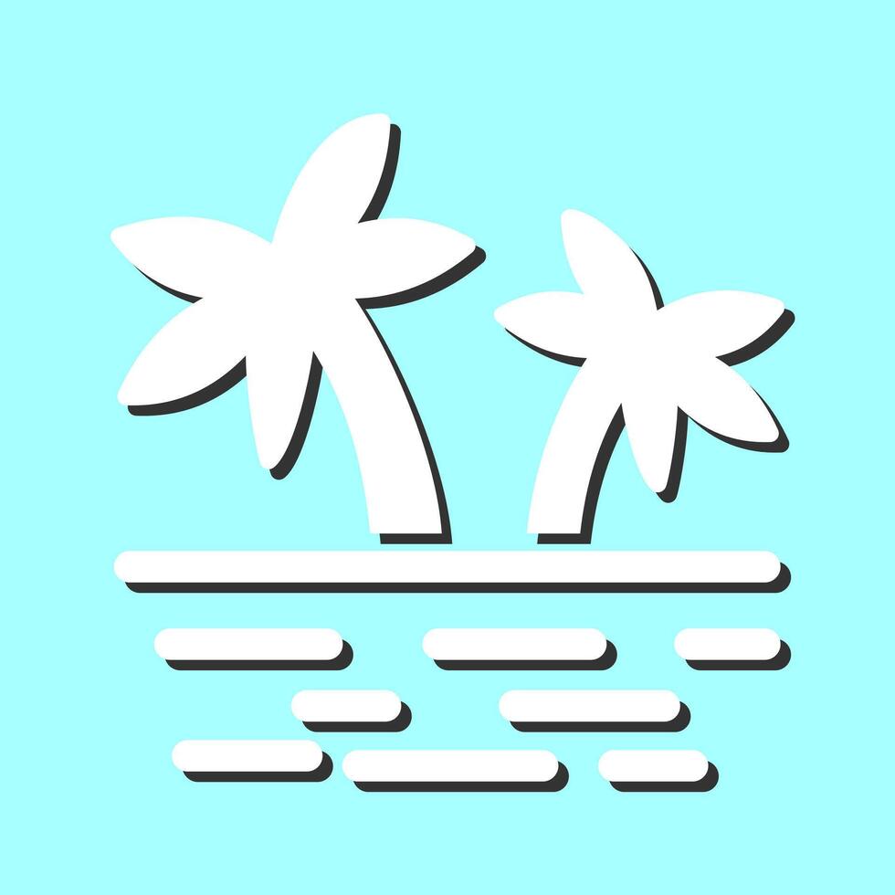 Island Vector Icon