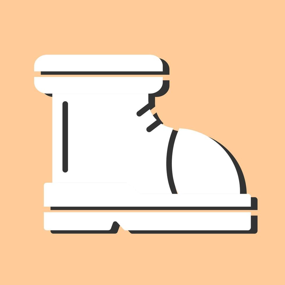 Ski Boots Vector Icon