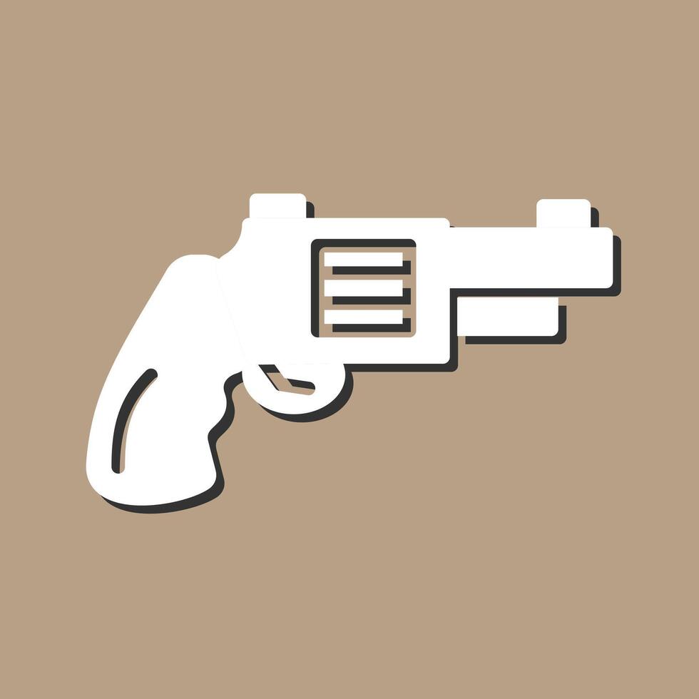 icono de vector de pistola