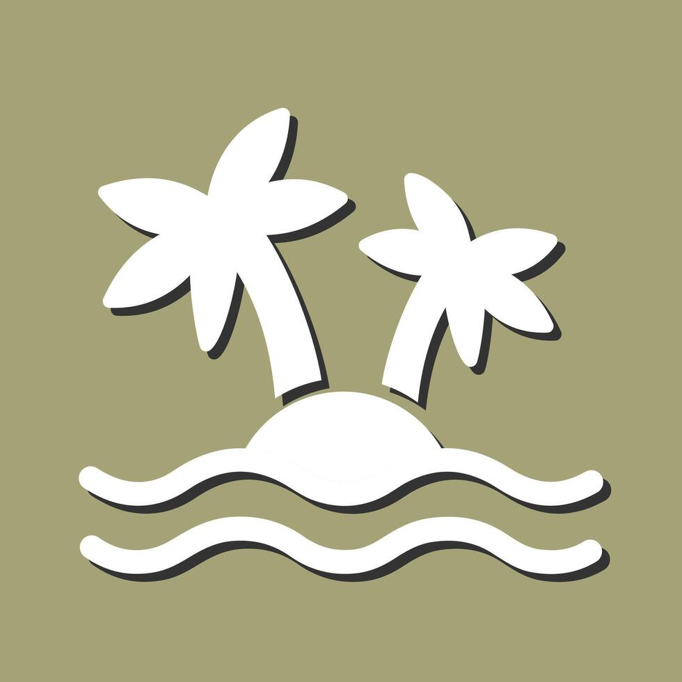 Island Vector Icon