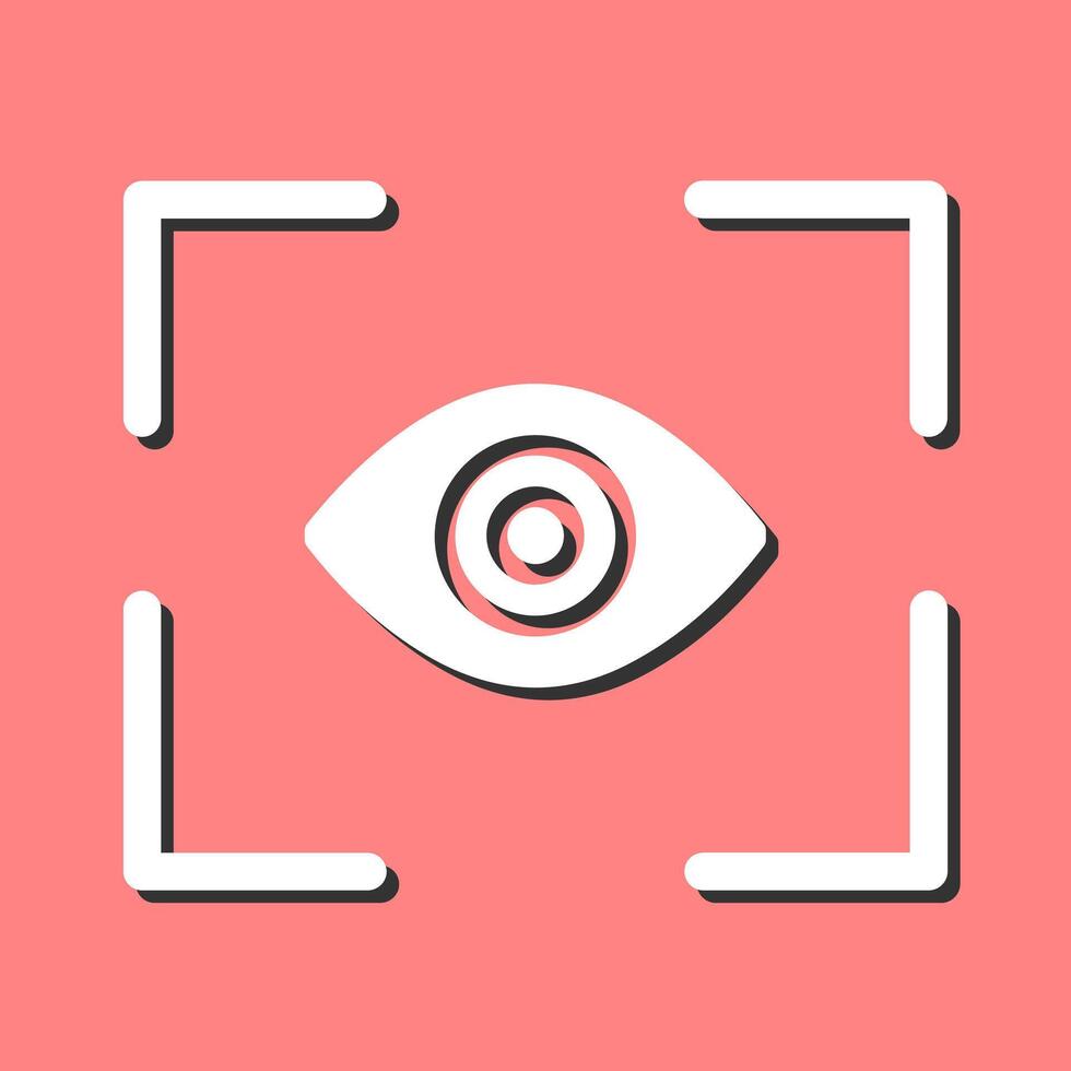 Eye Scan Vector Icon